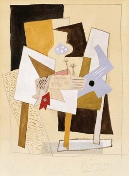 Still Life 1921 cubist Pablo Picasso Oil Paintings